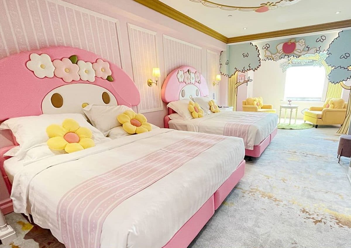 Hello Kitty粉必搶!最新三麗鷗主題房曝光,超萌蛋黃哥、美樂蒂公主陪你睡 Hello Kitty粉必搶!最新三麗鷗主題房曝光,超萌蛋黃哥、美樂蒂公主陪你睡