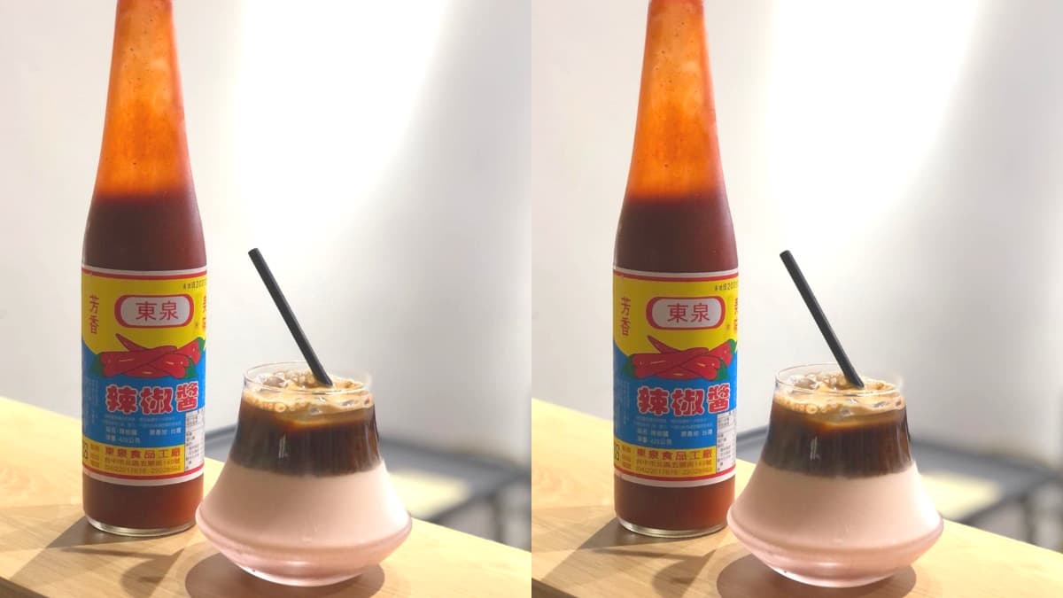 真.台中人拿鐵?咖啡廳推超狂「東泉辣椒醬+咖啡」,老饕讚:「尾韻微辣」