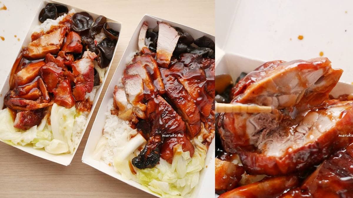 網評超過4000則!40年「燒臘老店」網稱台大人的回憶,叉燒飯有滿滿淋醬好銷魂