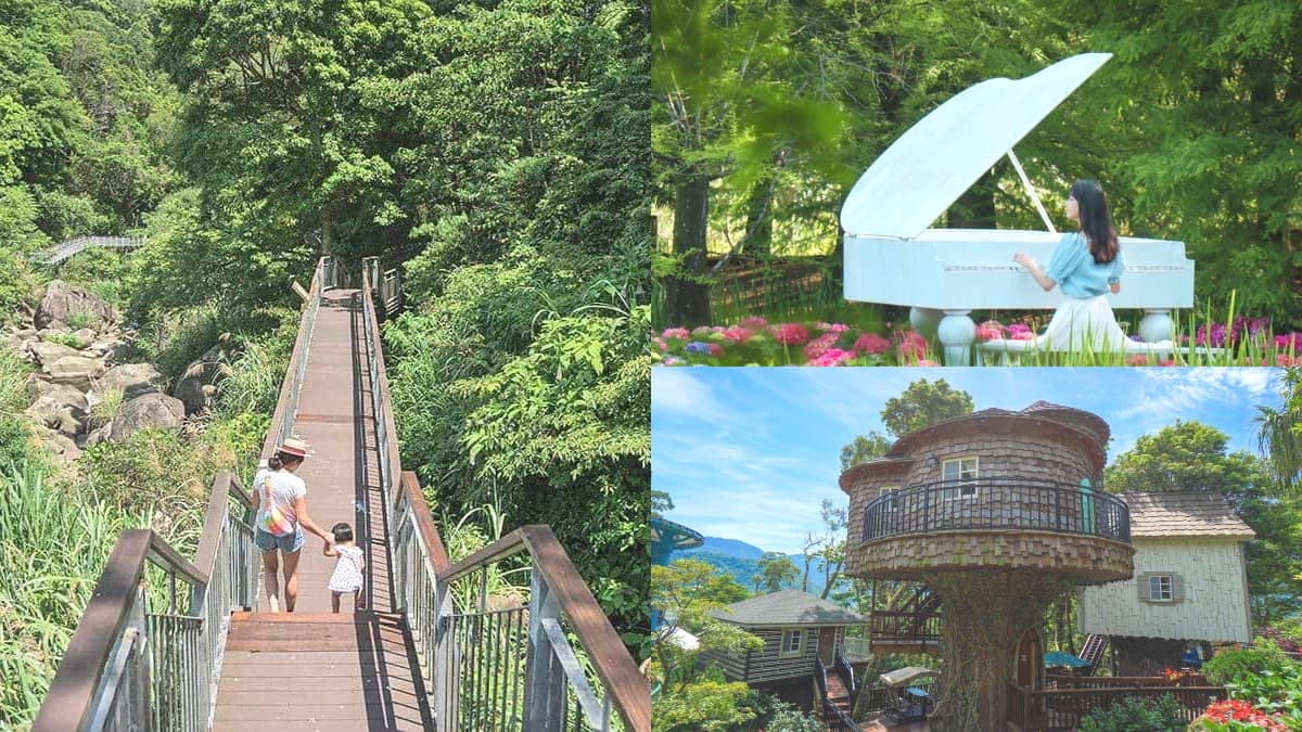 別只會逛老街!苗栗南庄5祕境景點:綠寶石溪流步道、苗栗小百岳、夢幻樹屋