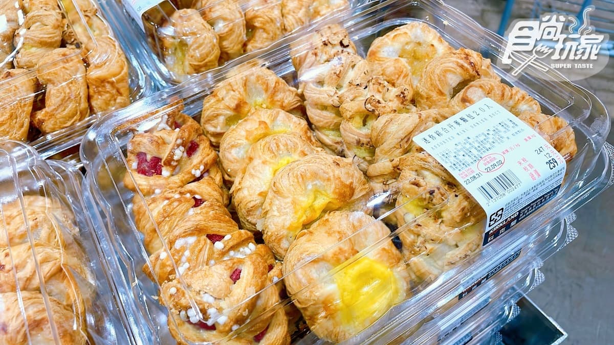 平均1個不到13元!好市多新品「迷你綜合丹麥麵包」,網驚:人手1盒 平均1個不到13元!好市多新品「迷你綜合丹麥麵包」,網驚:人手1盒