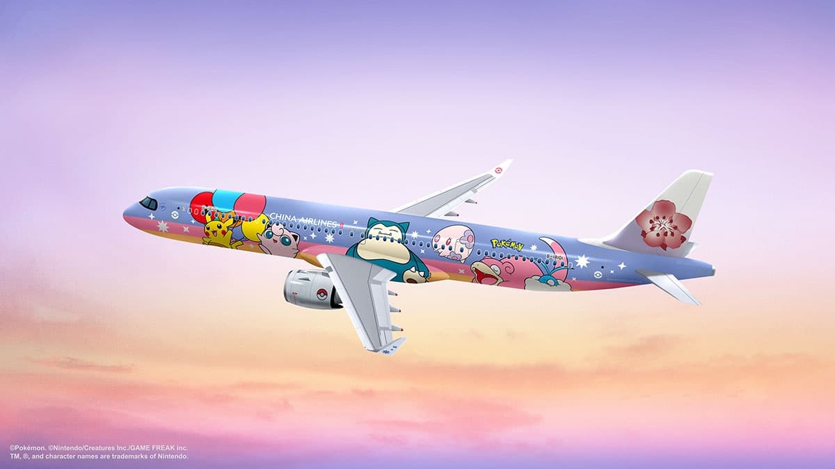 飛空中抓寶啦!華航「皮卡丘彩繪機」推1日微旅行,寶可夢鐵粉9/12快搶訂