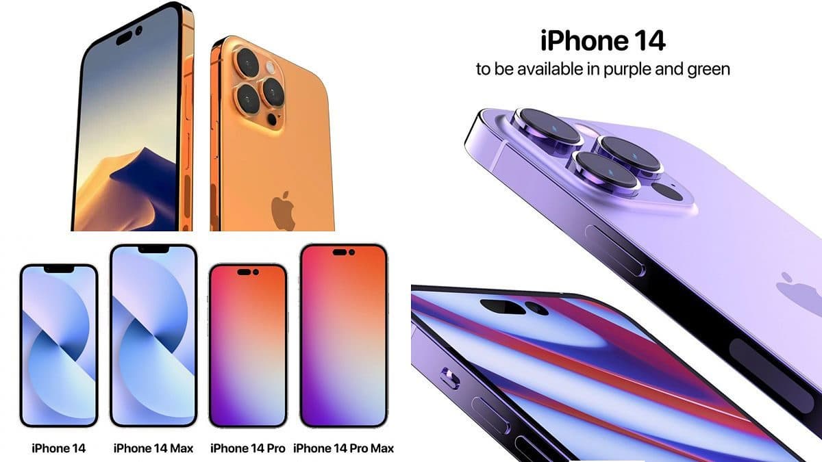 iPhone 14主打深紫色、夕陽金!剪瀏海機型1TB超大容量,最貴5萬元能買到