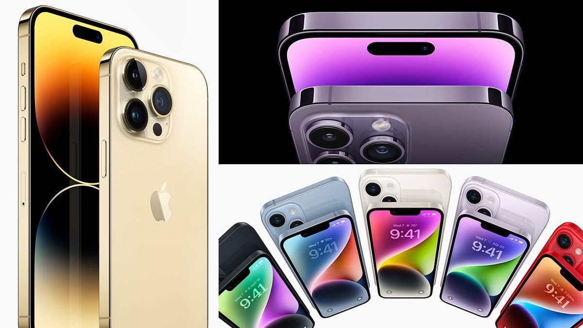 剪瀏海iPhone 14出現了!4800萬像素超狂相機,搭配深紫、金銀4新色