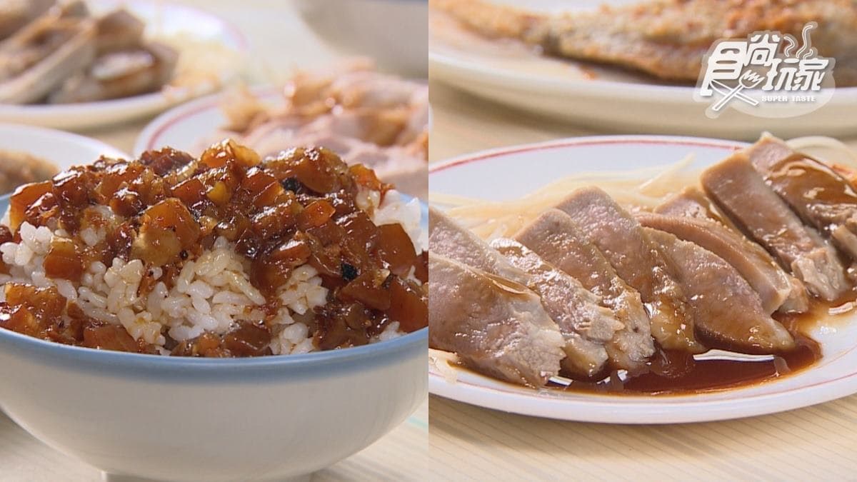 東門市場人氣美食!限量「手切滷肉飯」入口即化,必點豬舌軟嫩不腥