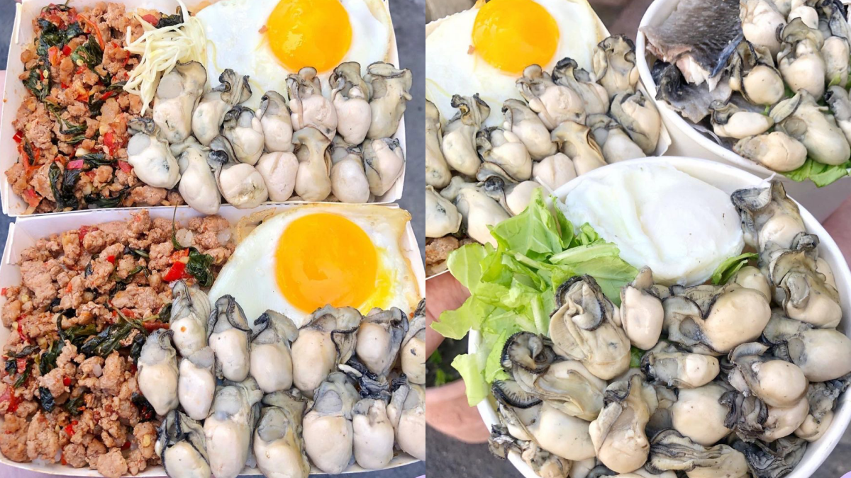 痛風到爆!台南超狂隱藏版「蚵仔打拋豬飯」,再嗑20顆蚵仔鍋燒意麵