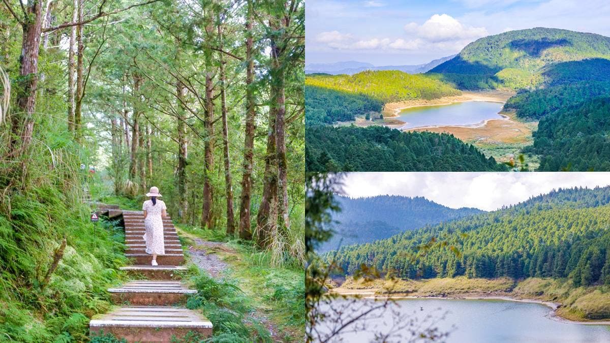 宜蘭最美湖泊!全球首條「寧靜步道」俯瞰仙境湖景,絕美觀湖平台10分鐘可抵