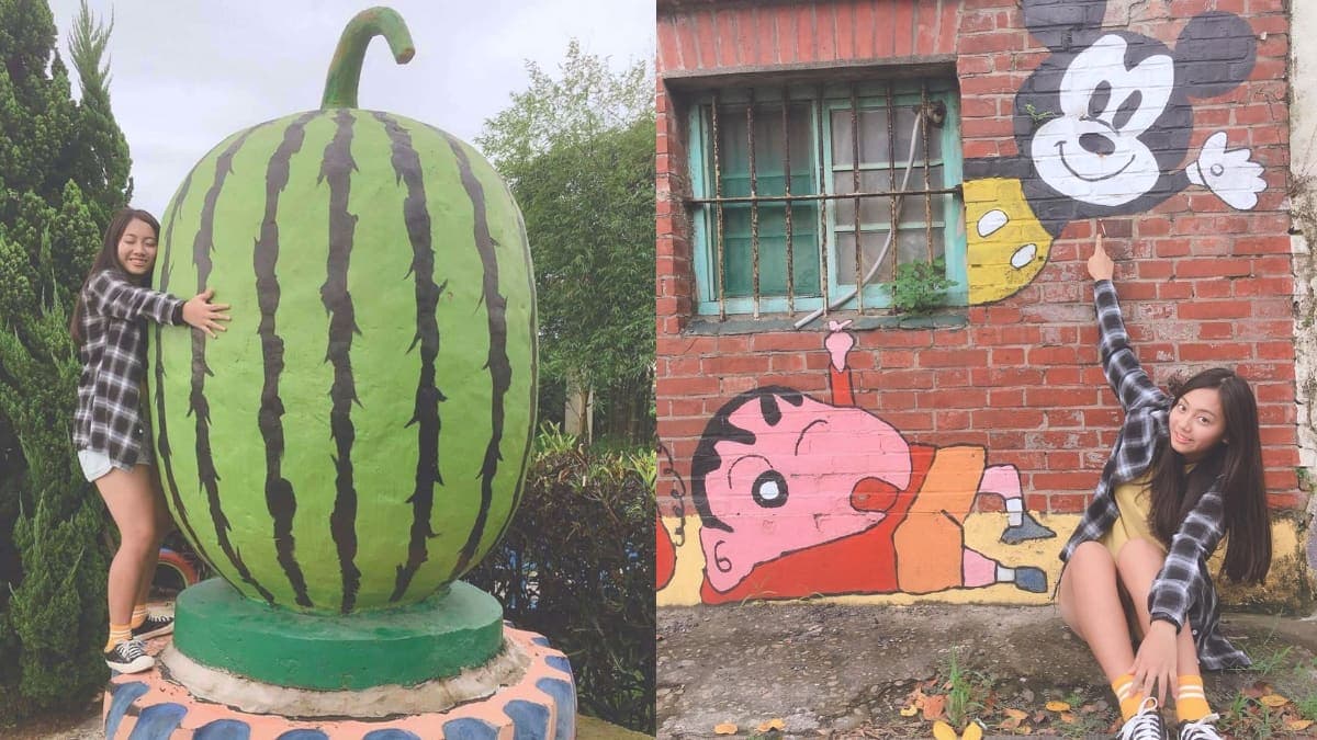 「巨無霸西瓜」在彰化!隱藏版裝置藝術免費拍到飽,加碼打卡超Q彩繪牆