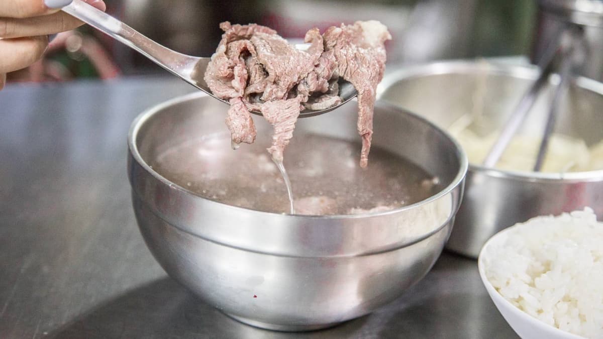 美鮮牛肉湯