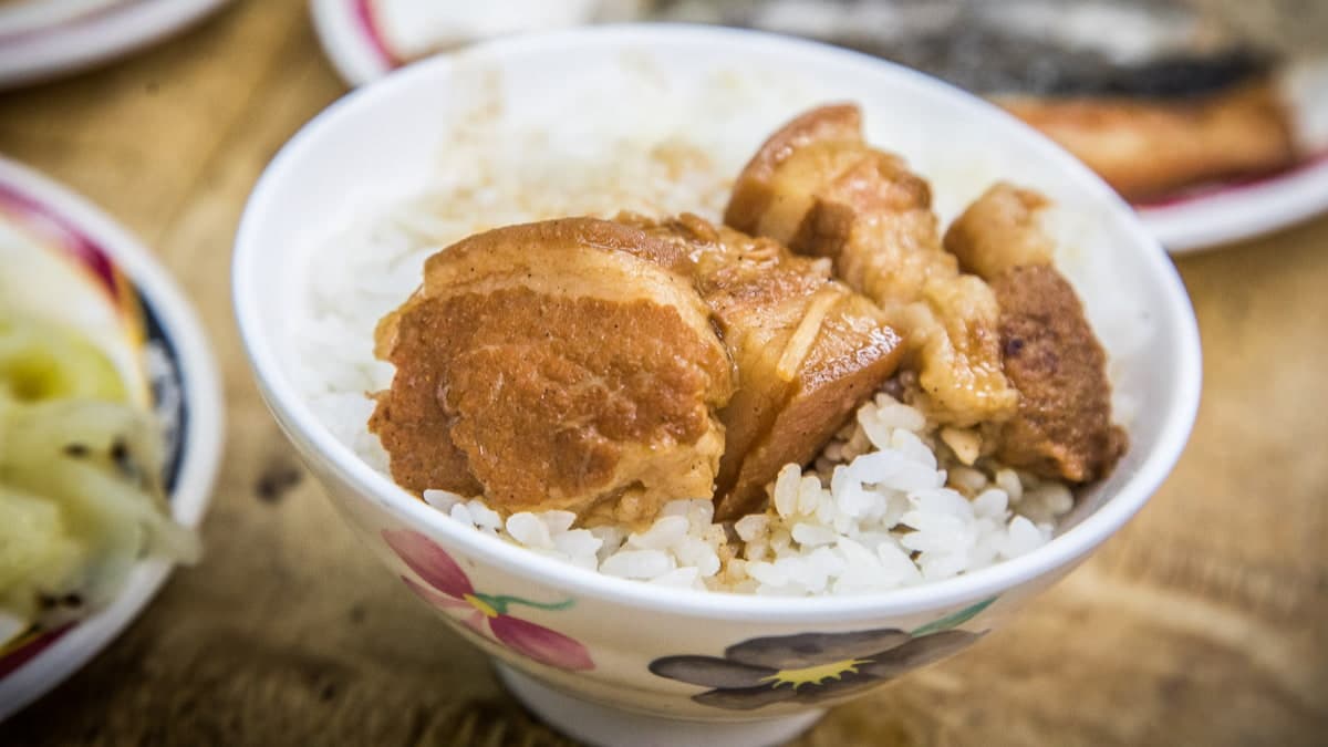 滷三塊五花肉飯 img
