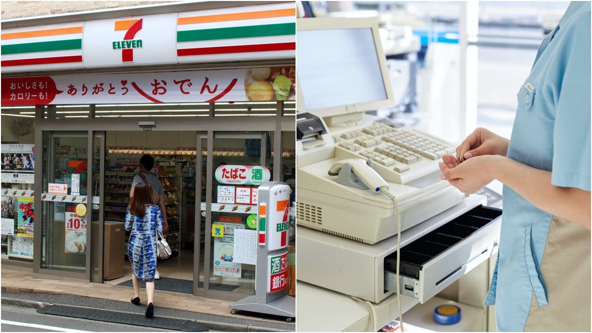 超商絕對不說的祕密!日本7-11收銀台有「神祕按鍵」,客人和店員其實都超怕