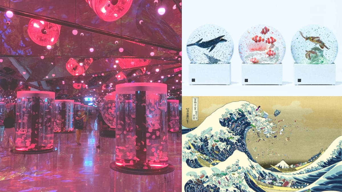 衝Xpark賞世界名畫!「AI海洋名畫展」今開跑,夢幻水晶球、水母萬花筒超欠拍