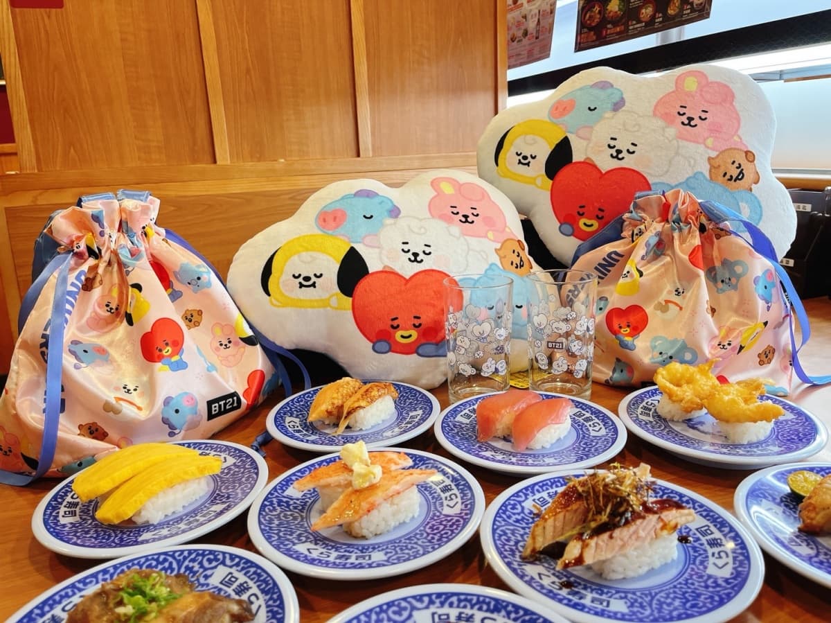 阿米們暴動!藏壽司第二彈「BT21頭型抱枕+零錢包」免費送,再抽超萌束口袋 阿米們暴動!藏壽司第二彈「BT21頭型抱枕+零錢包」免費送,再抽超萌束口袋