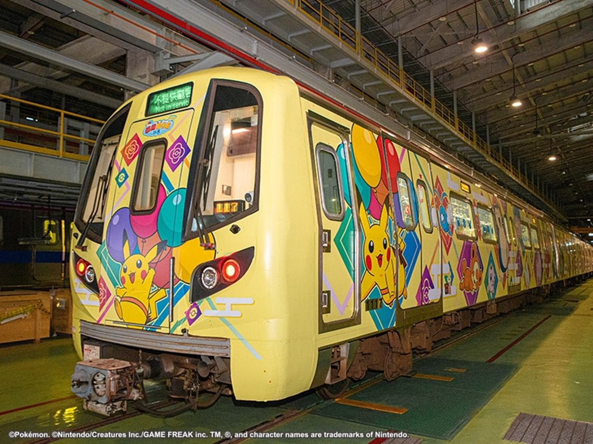 寶可夢鐵粉上車囉!桃捷最萌「皮卡丘彩繪列車」10/21啟航,1日套票快收服 寶可夢鐵粉上車囉!桃捷最萌「皮卡丘彩繪列車」10/21啟航,1日套票快收服