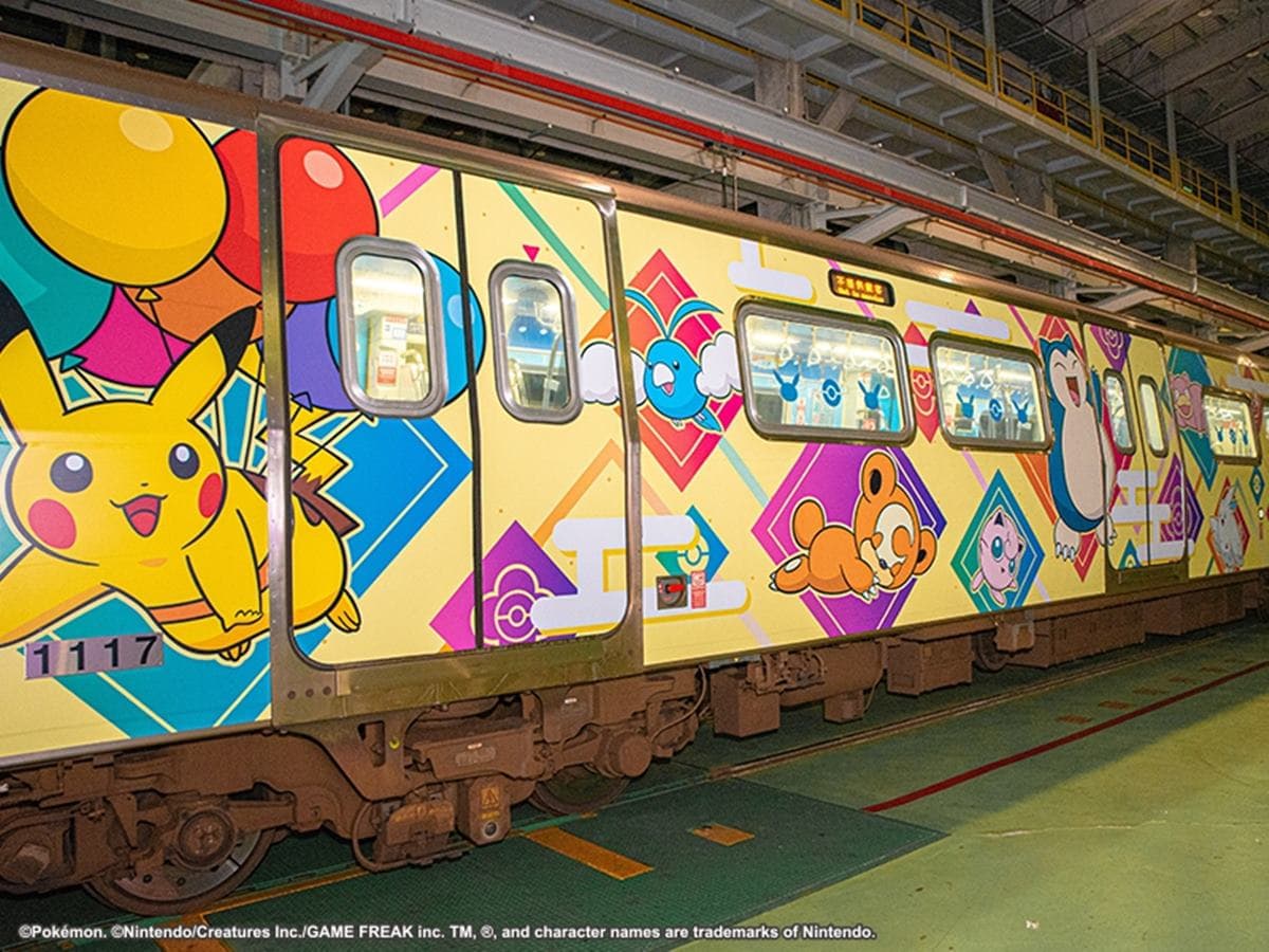 寶可夢鐵粉上車囉!桃捷最萌「皮卡丘彩繪列車」10/21啟航,1日套票快收服 寶可夢鐵粉上車囉!桃捷最萌「皮卡丘彩繪列車」10/21啟航,1日套票快收服