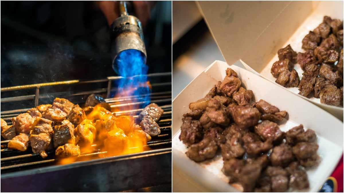 小吃控不聽虧大!夜市「骰子牛」要好吃時間是關鍵,內行都挑「這時間」開吃