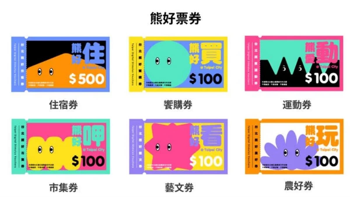 快看中獎沒!「台北熊好券2.0」今開獎,2大加碼最高再領800元 快看中獎沒!「台北熊好券2.0」今開獎,2大加碼最高再領800元