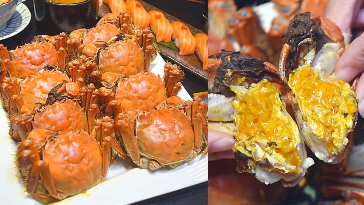 肥美大閘蟹「買一送一」!最低270元怒嗑金黃蟹膏、蟹肉,11/30前限量快搶