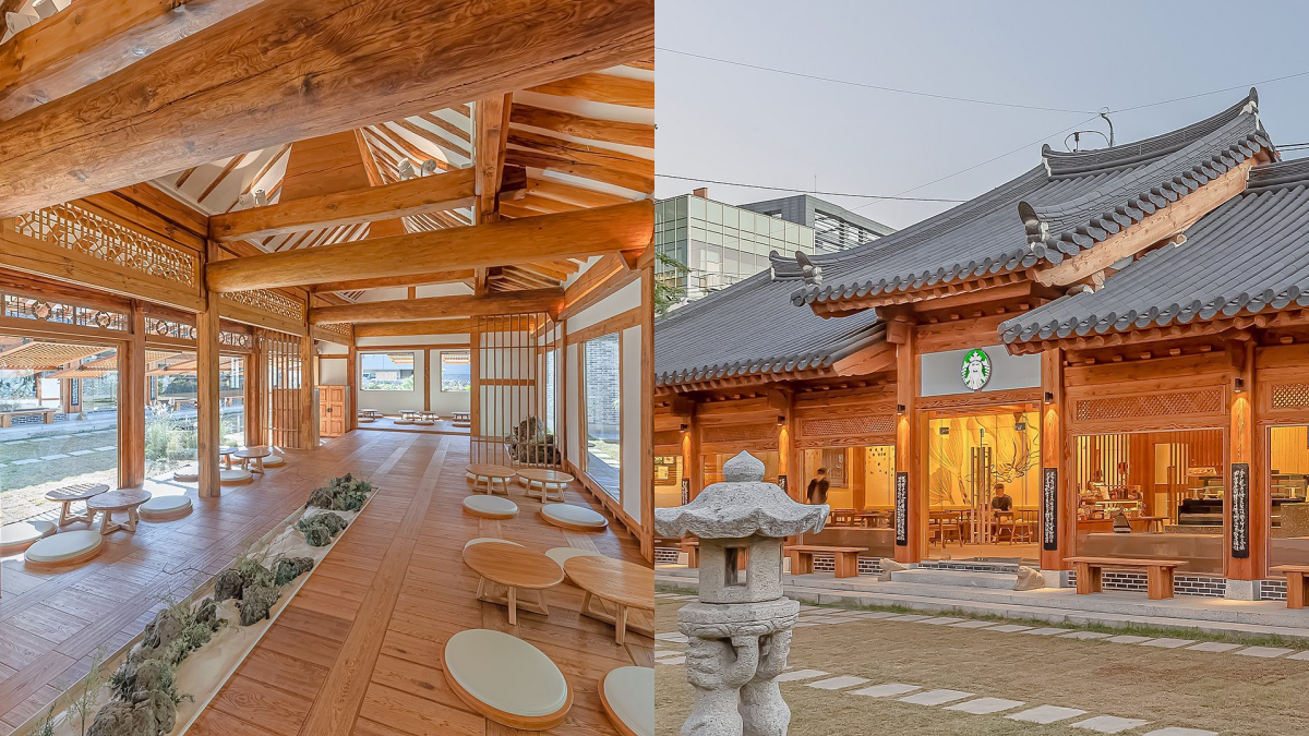 星迷們衝打卡!百年韓屋改造「星巴克」,絕美建築+戶外花園超欠拍