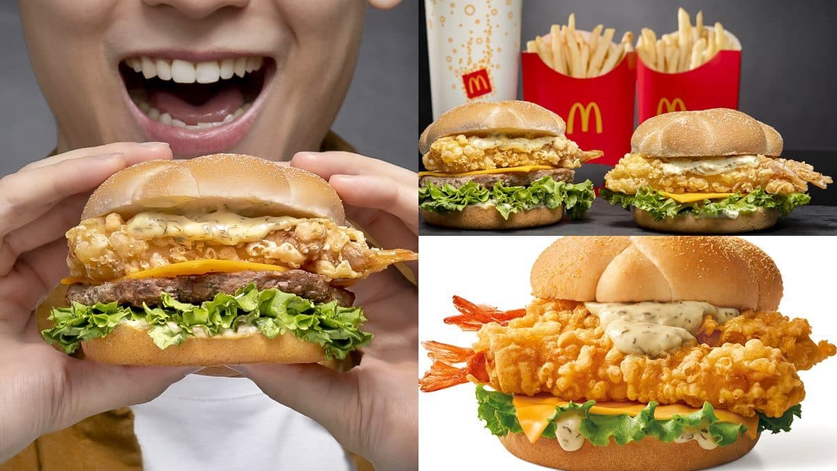 整尾炸蝦夾進去!麥當勞最新「炸蝦天婦羅堡」,還有雞塊、炸雞買一送一好康