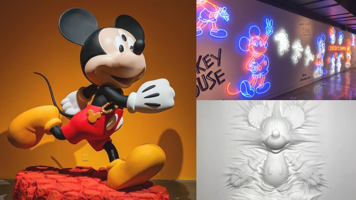 全台唯一大型「米奇展」!紐約最夯米奇藝術展首登台,滿滿原創米奇作品Q爆