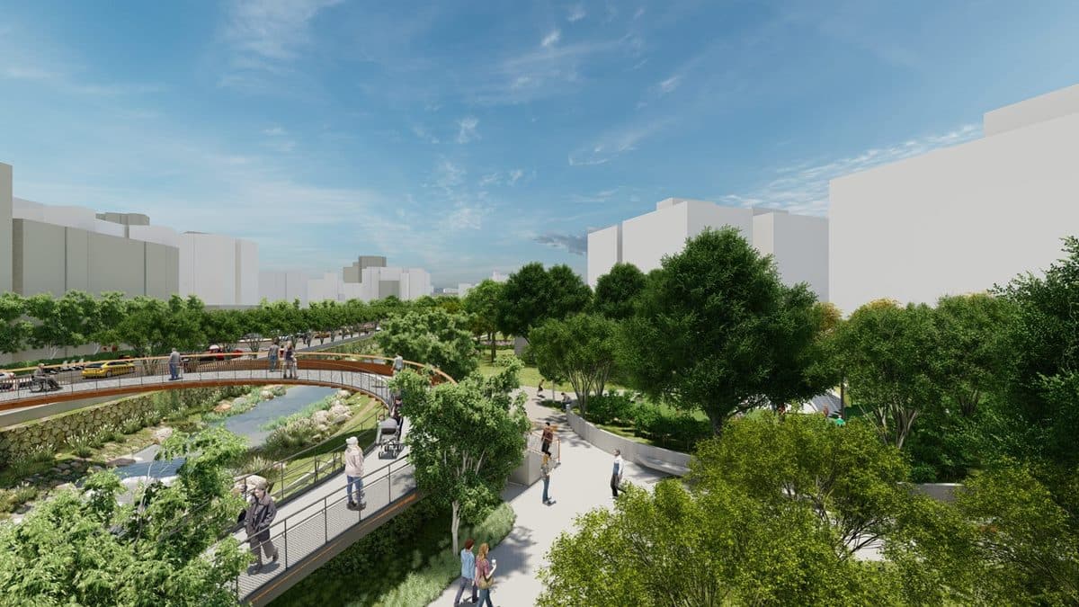 北投人好期待!磺港溪全新「生態親水公園」正式開工,未來散步環形空中步道 北投人好期待!磺港溪全新「生態親水公園」正式開工,未來散步環形空中步道
