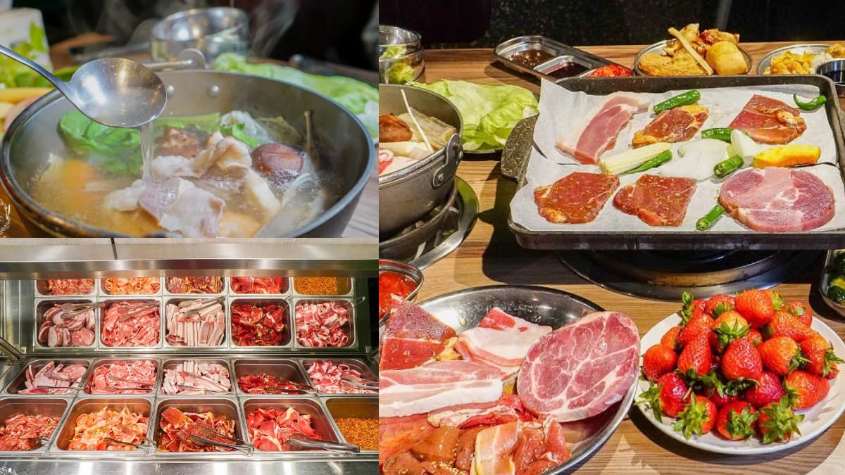 吃到飽最低328元!火烤兩吃80種食材+韓式料理無限吃,還能自煮海鮮痛風鍋