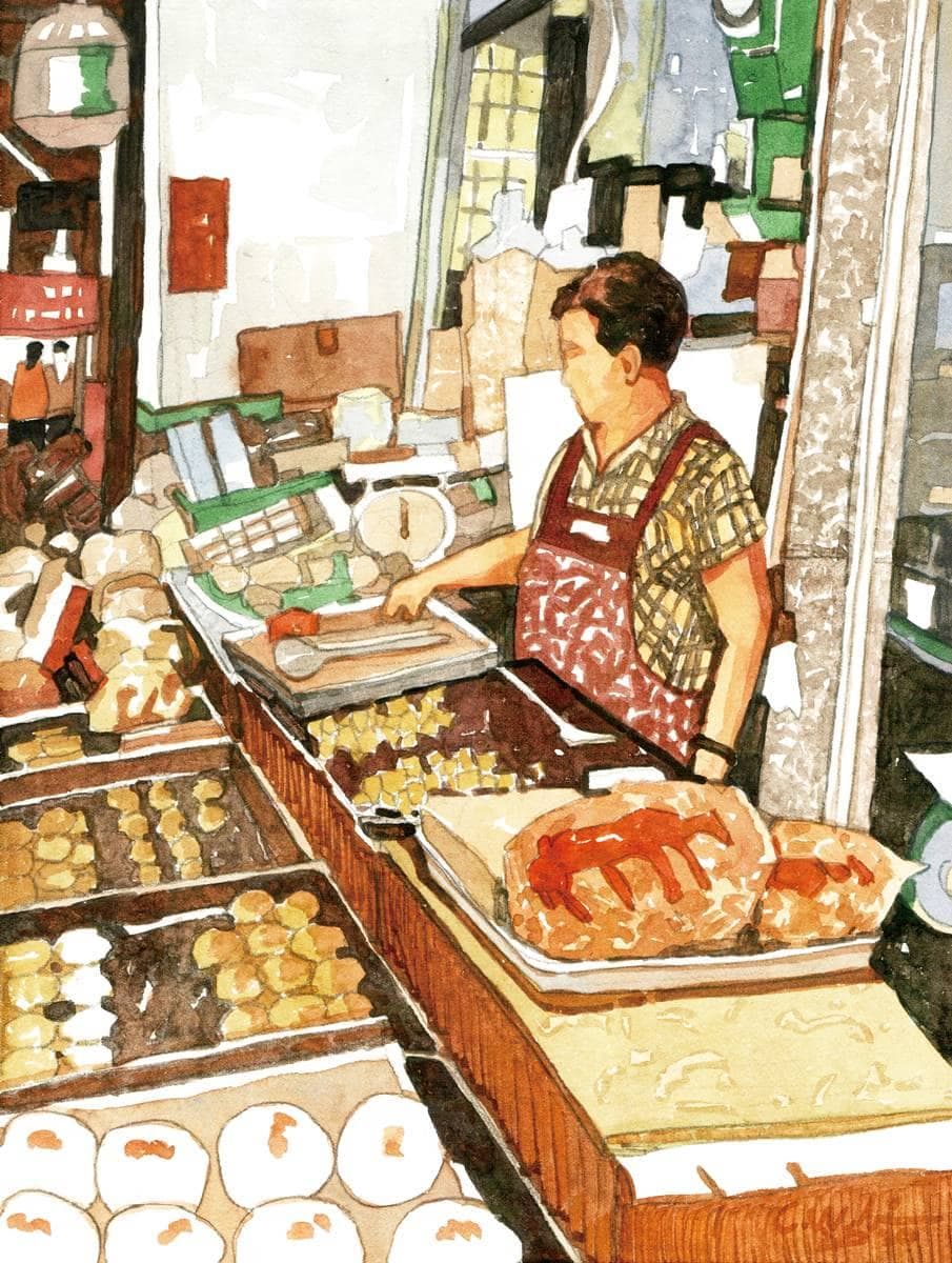 內行來這辦年貨!水仙宮80年「隱藏版餅鋪」,老台南人必買黑糖椪餅、蝦米餅 內行來這辦年貨!水仙宮80年「隱藏版餅鋪」,老台南人必買黑糖椪餅、蝦米餅