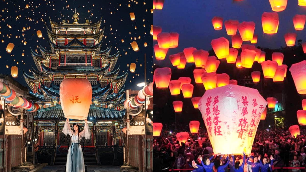 巨型愛心天燈飛上天!2023平溪天燈節「這天」壓軸登場,再打卡兔兔光廊