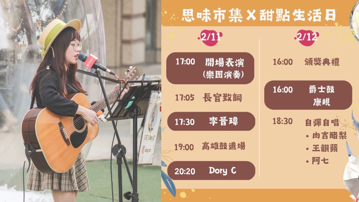 「台南甜點市集」2天快閃!一次吃爆130家攤位,再享悠遊付「買一送一」好康 「台南甜點市集」2天快閃!一次吃爆130家攤位,再享悠遊付「買一送一」好康