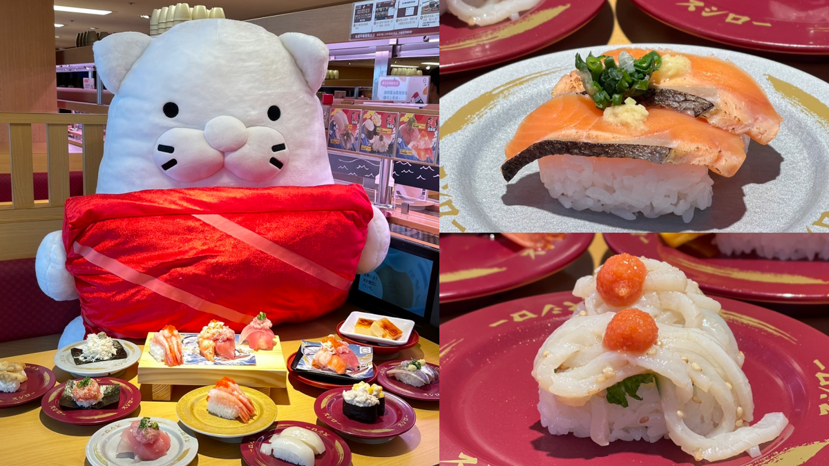 這太巨了啦!壽司郎萌翻「150cm鮪魚小萌獺」免費送,再狂嗑限定時不知鮭