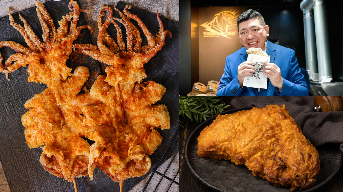 NO哥請你吃雞排!超狂「銷魂雞排+35cm巨無霸大魷魚」,衝高雄開嗑買一送一