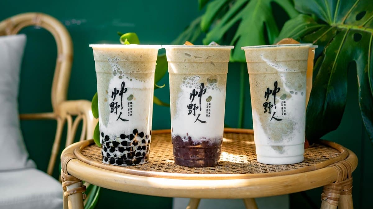 艸野人綠豆沙牛奶Tsaö Yeh Ren