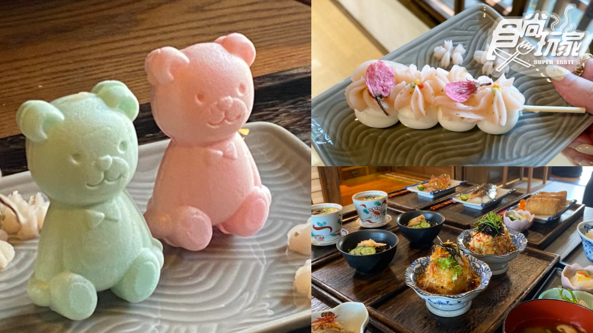 秒飛日本!衝百年日式老宅「京町 山本屋」,打卡超萌櫻花串団子、熊熊櫻花最中