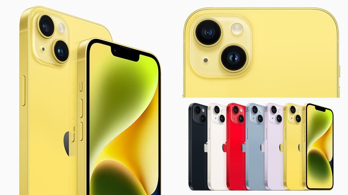 果粉搶起來了!iPhone 14最新「檸檬黃」手機,雙相機配備3/10開放預購