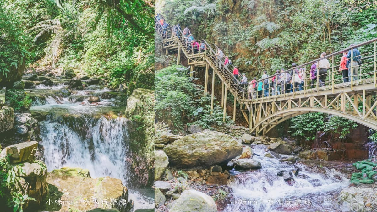 夯爆IG!宜蘭「新手祕境步道」一次賞山林、瀑布美景,網美必拍Z字溪流階梯