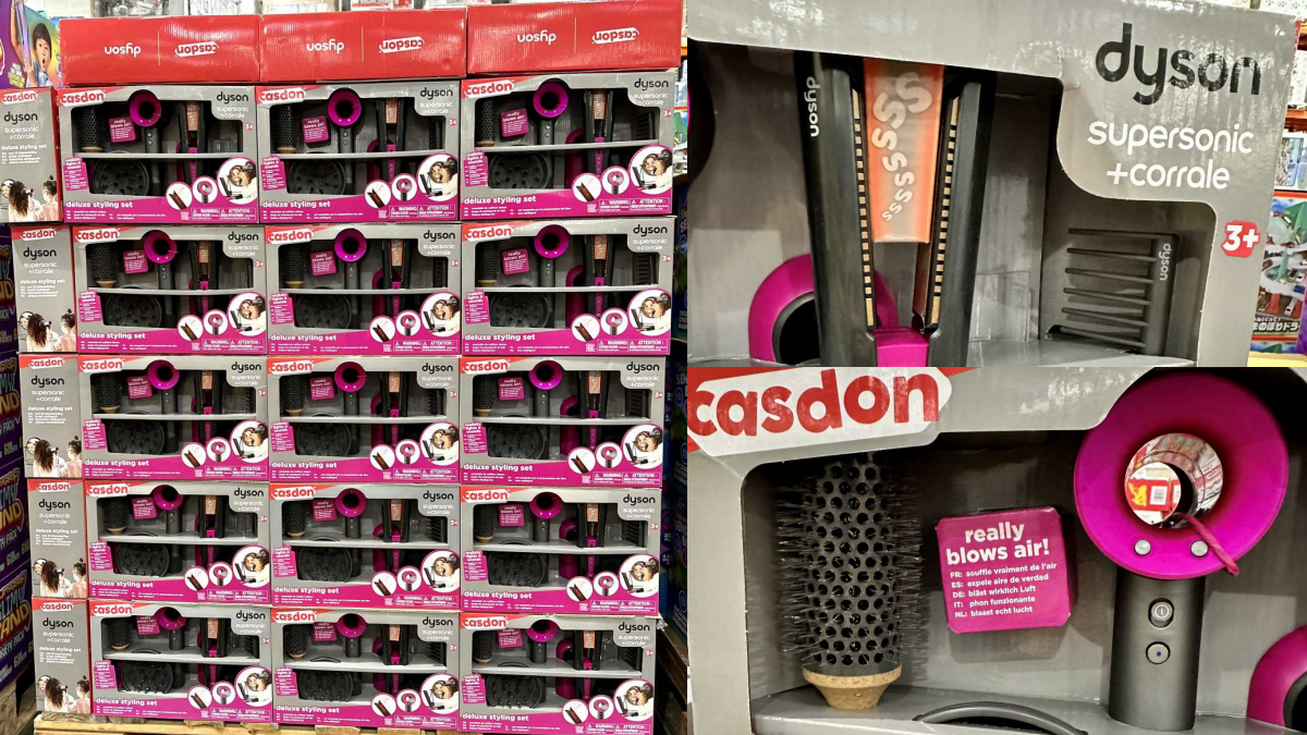 史上最俗!Dyson「仿真髮型造型組」僅1449元,經典黑粉配色+2種吹梳超欠買