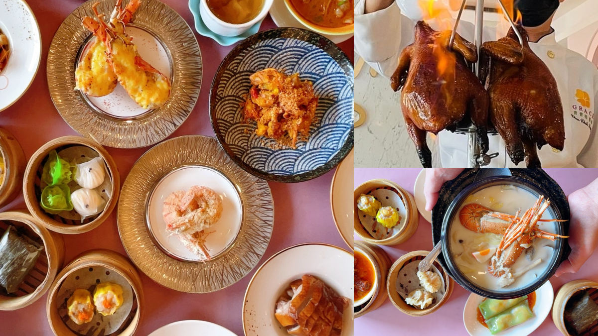 呼叫吃到飽控!桃園「港點百匯」60道粵菜任你吃,必嗑脆皮雞、火焰櫻桃鴨