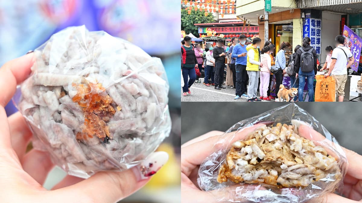 大甲最強排隊美食!「古早味芋頭包」拜媽祖必吃,扎實內餡+淋祕醬太欠吃