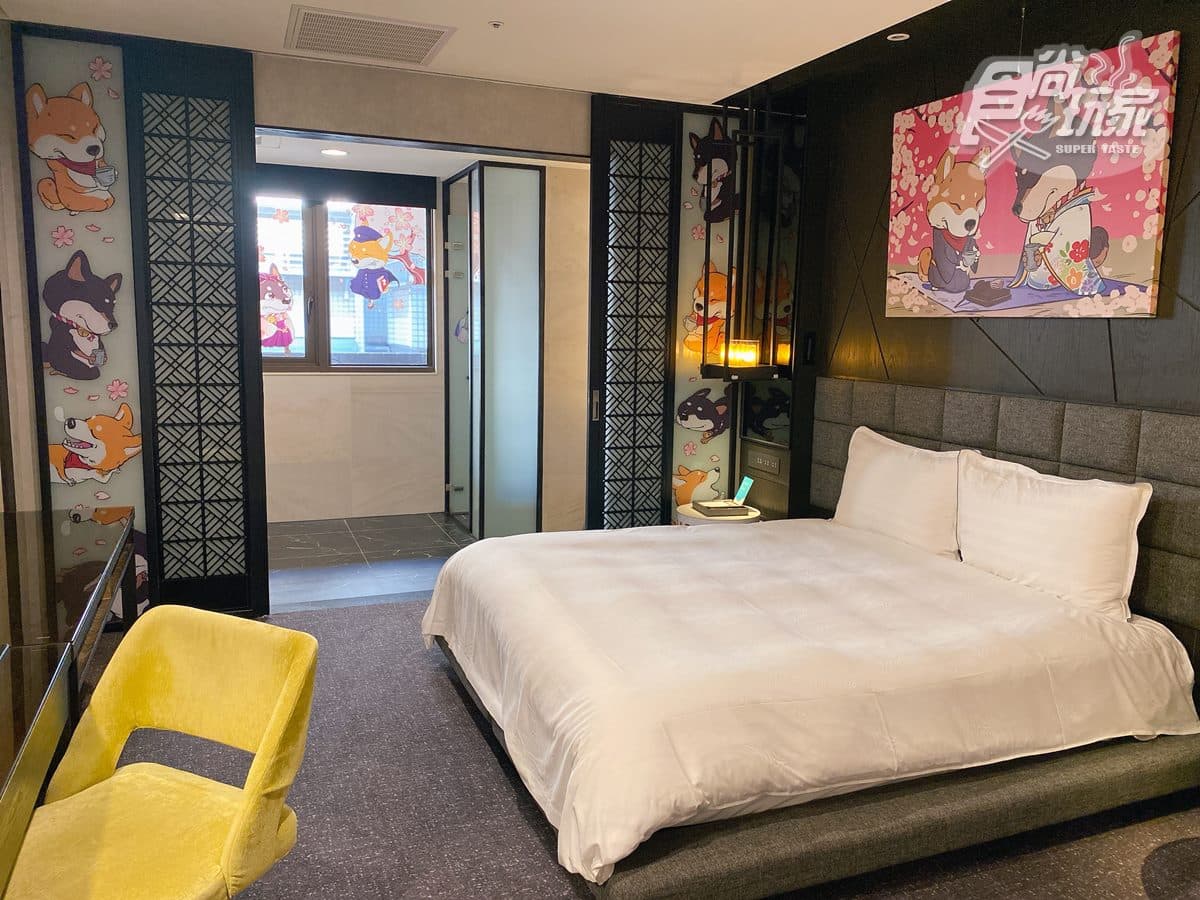 身分證有5爽住主題房!台南萌飯店滿滿柴犬設計,柯基和法鬥陪你泡澡、入睡 身分證有5爽住主題房!台南萌飯店滿滿柴犬設計,柯基和法鬥陪你泡澡、入睡