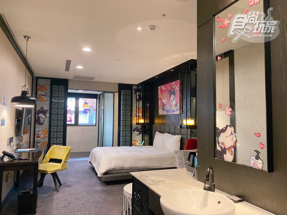 身分證有5爽住主題房!台南萌飯店滿滿柴犬設計,柯基和法鬥陪你泡澡、入睡 身分證有5爽住主題房!台南萌飯店滿滿柴犬設計,柯基和法鬥陪你泡澡、入睡