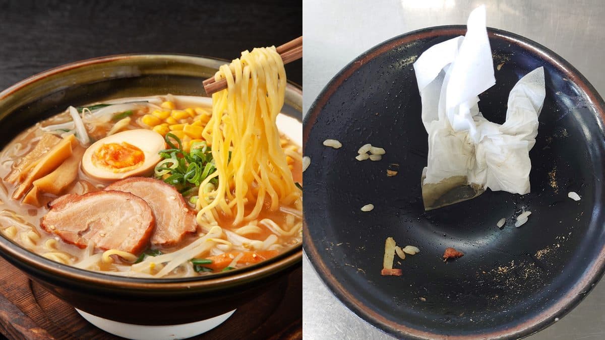 用餐完「衛生紙」丟碗裡?日本拉麵店老闆發文怒斥,再發生就不提供衛生紙了
