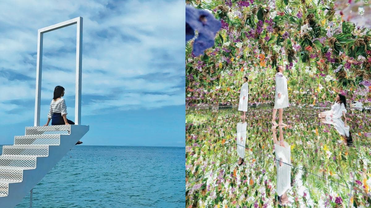 1張照片就暴紅!按讚數狂飆,5處打卡祕境絕景:七彩傘鏡、通往幸福的階梯