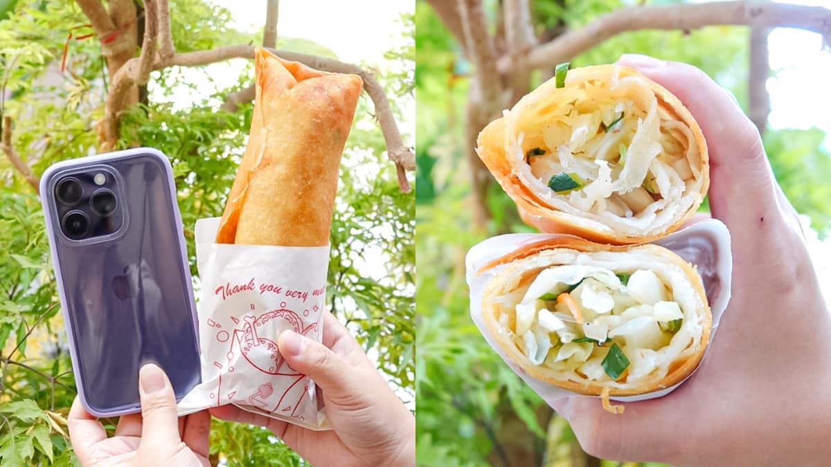 銅板價爽吃!北中部5爆量手拿美食:炸餡肉夾饃、蔥油餅包飯糰、銀絲卷香腸 銅板價爽吃!北中部5爆量手拿美食:炸餡肉夾饃、蔥油餅包飯糰、銀絲卷香腸