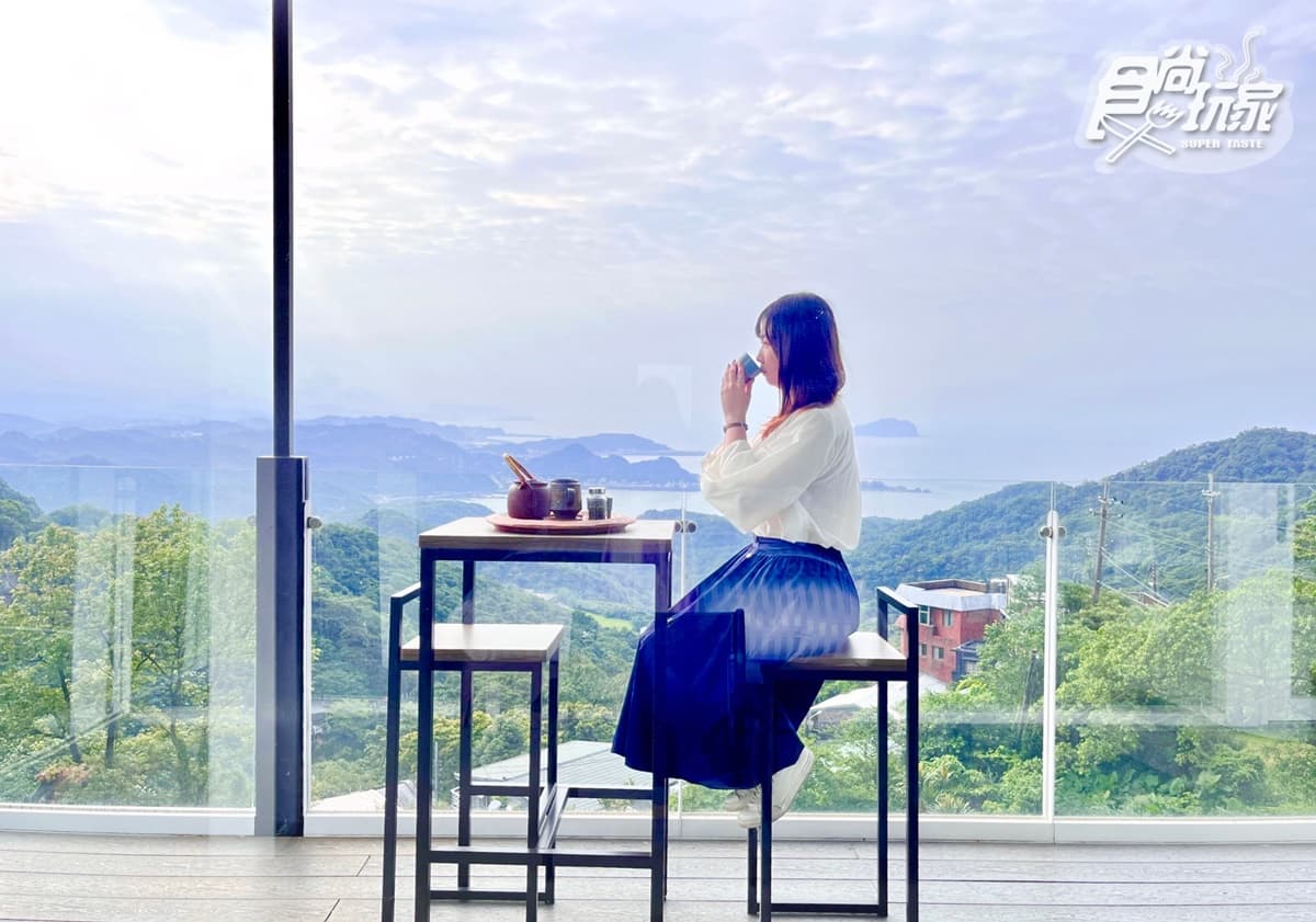 躺浴缸爽看無敵海景!九份新民宿「曉宅山」最美房型開箱,小陽台喝免費現磨咖啡 躺浴缸爽看無敵海景!九份新民宿「曉宅山」最美房型開箱,小陽台喝免費現磨咖啡