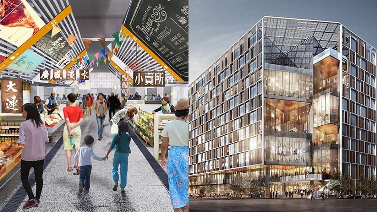 台北百貨級菜市場「這天」試營運!12層樓、254個攤位、跳層陽台美食街超好逛