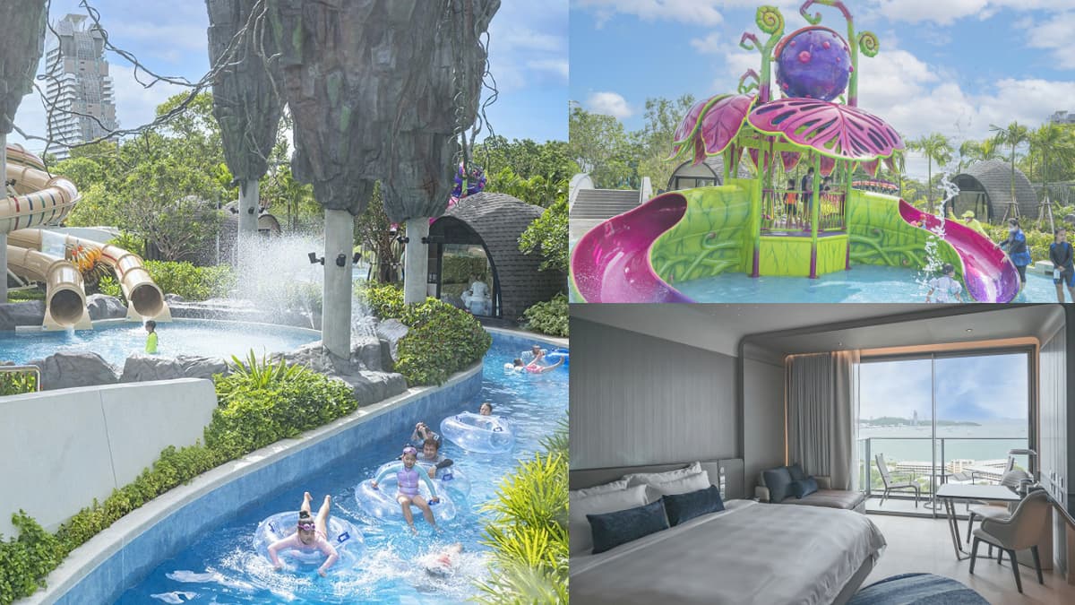 超狂星際主題水上樂園!霸氣搬進五星親子飯店,瘋玩8米高滑梯、宇宙飛船