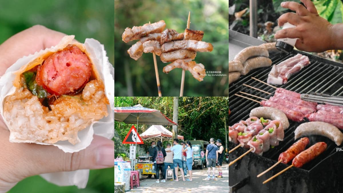 山腳下排隊美食!礁溪傳奇「大腸包香腸」想吃看運氣,隱藏版烤五花內行才知