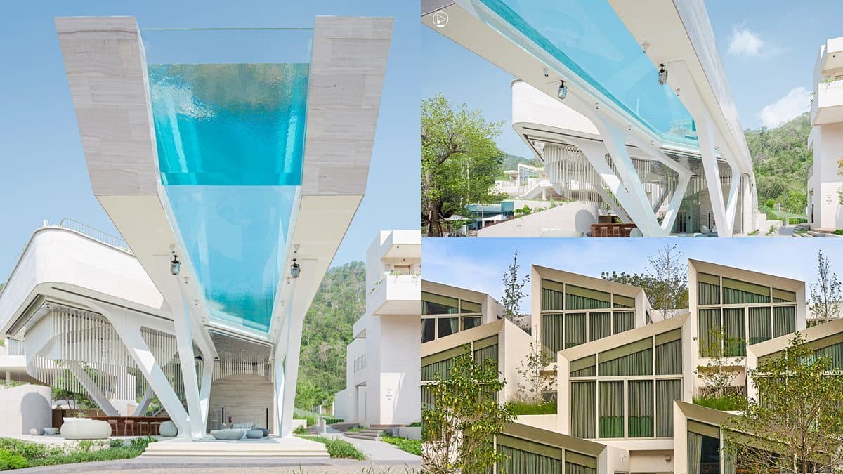 【新開店】全泰國唯一「空中泳池」出現了!奶油白建築、國家公園景觀超好拍