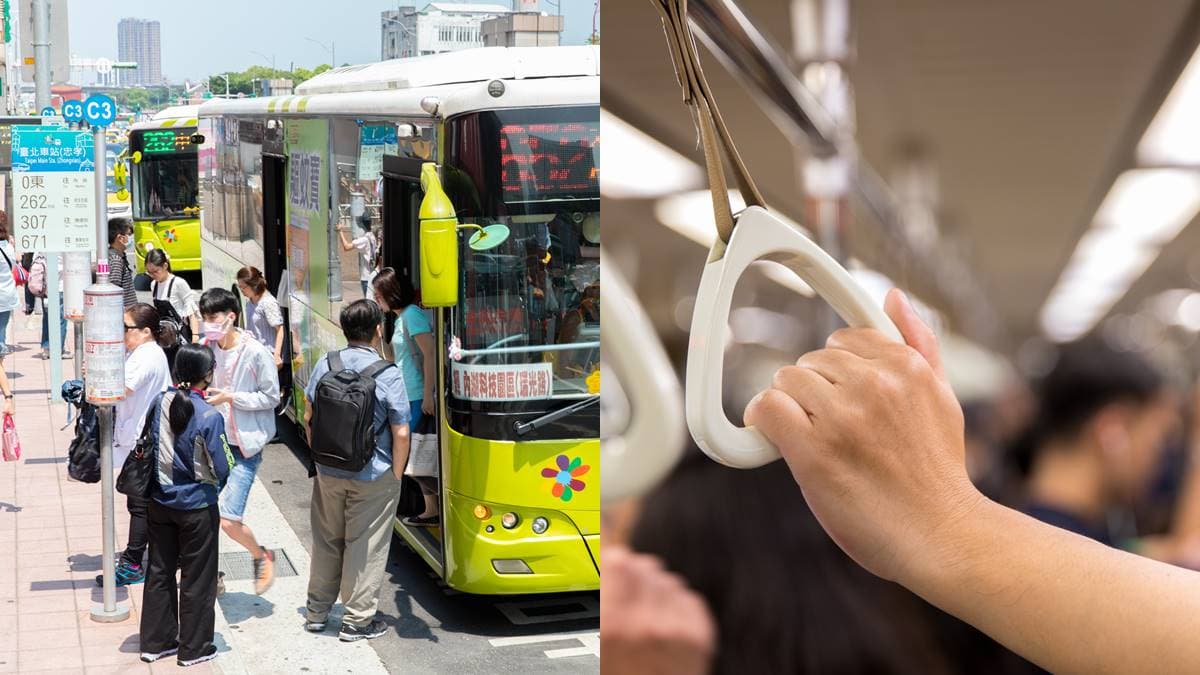 通勤族必看!搭公車、捷運「沒座位」超慘?專家教「這樣抓吊環」站久也不累